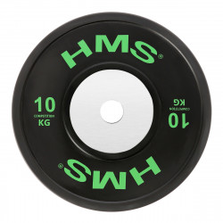 Btbr10 Talerz Olimpijski Bumper 10 Kg Hms