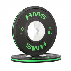 Btbr10 Talerz Olimpijski Bumper 10 Kg Hms