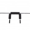 Olympic Bar 21Kg 2300Mm HMS Gol320 + Zg1000 Red Clamps