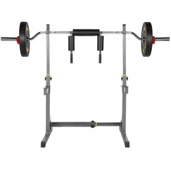 Olympic Bar 21Kg 2300Mm HMS Gol320 + Zg1000 Red Clamps