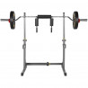 Olympic Bar 21Kg 2300Mm HMS Gol320 + Zg1000 Red Clamps