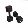 Hpt08 2 X 8 Kg Polyurethane Tpu Dumbbells Hms