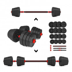 Dumbbells-Barbell Made Of Composite Materials 30 Kg HMS Sgp30