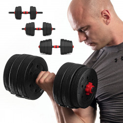 Dumbbells-Barbell Made Of Composite Materials 30 Kg HMS Sgp30