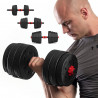 Dumbbells-Barbell Made Of Composite Materials 30 Kg HMS Sgp30