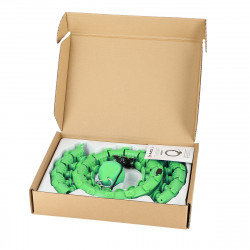 Hhw01 Hula Hop Green Z Wypustkami I Obciążnikiem Hms