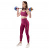 Dumbbells-Barbell in a Colorful Suitcase 2X10Kg HMS Skc20