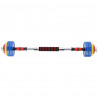 Dumbbells-Barbell in a Colorful Suitcase 2X10Kg HMS Skc20