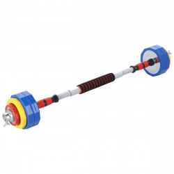 Dumbbells-Barbell in a Colorful Suitcase 2X10Kg HMS Skc20