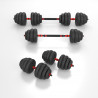 Weight Set 6-in-1 Pro Set 40Kg HMS Sgn140 (2 Pieces)