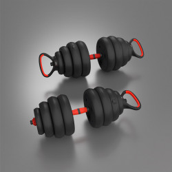 Weight Set 6-in-1 Pro Set 40Kg HMS Sgn140 (2 Pieces)