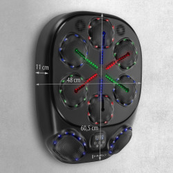 Tb10 Elektroniczna Tarcza Bokserska Bluetooth Z Muzyką I Rękawicami Bateria 4000Mah Hms