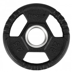Toh02 Czarny Talerz Olimpijski Ogumowany 2.5 Kg Hms