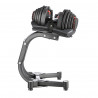 Adjustable Dumbbell Set (2 pcs) Sr80 + HMS Pro Str10 Stand