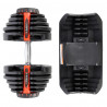 Adjustable Dumbbell Set (2 pcs) Sr80 + HMS Pro Str10 Stand