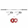 Olympic Bar 13.5Kg 1500Mm HMS Premium Go205+ Clamp Zg1000R