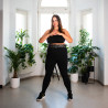 Hhw12 Plus Size Hula Hop Black Z Wypustkami I Obciążnikiem Hms