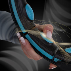 Zestaw Hula Hop Magnetyczny Black/Turquoise Hhm17 Z Licznikiem Hms + Pas Wyszczuplający Br163 Red