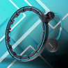 Zestaw Hula Hop Magnetyczny Black/Turquoise Hhm17 Z Licznikiem Hms + Pas Wyszczuplający Br163 Red