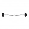 Bar/Dumbbell Fixed Bent Rubberized 25 Kg HMS Gsl-25