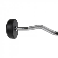 Bar/Dumbbell Fixed Bent Rubberized 25 Kg HMS Gsl-25
