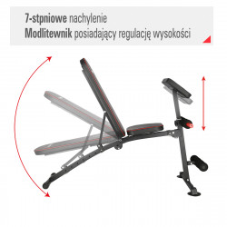 Exercise Bench HMS L8021