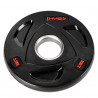 Tox02 Czarny Talerz Olimpijski Ogumowany 2.5 Kg Hms