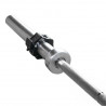 Go320 + Zg1000 Black Gryf Olimpijski 14,8Kg 1830Mm Hms Z Zaciskami Lock Jaw Black