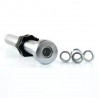 Go320 + Zg1000 Black Gryf Olimpijski 14,8Kg 1830Mm Hms Z Zaciskami Lock Jaw Black
