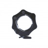 Go320 + Zg1000 Black Gryf Olimpijski 14,8Kg 1830Mm Hms Z Zaciskami Lock Jaw Black