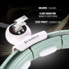 Zestaw Hula Hop Magnetyczny Green Hhm15 Z Licznikiem Hms + Pas Wyszczuplający Br163 Red