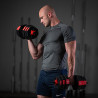 (2 Parts) Dumbbells-Barbell Made Of Composite Material 40 Kg HMS Sgc40