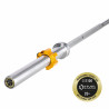 Golden Olympic Bar 20Kg 2200Mm HMS Premium Go1100 + Zg1500 Gold Clamps