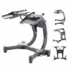 Set of adjustable dumbbells (2 pieces) HMS Sr52 + HMS Pro Str10 support