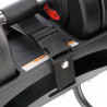 Set of adjustable dumbbells (2 pieces) HMS Sr52 + HMS Pro Str10 support