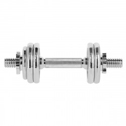 Dumbbells in a Suitcase 2x7.5Kg Chrome Plated Hms Stc15