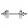 Dumbbells in a Suitcase 2x7.5Kg Chrome Plated Hms Stc15