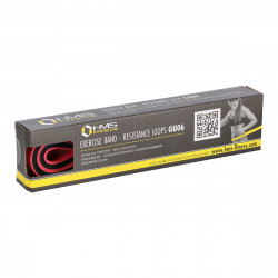 Gu06 Różowo-Czarna 13 X 5 X 2250 Mm Guma Do Ćwiczeń Hms