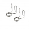 Olympic Straight Barbell 12.9Kg 1500Mm HMS Gop150 (+ Clamps)