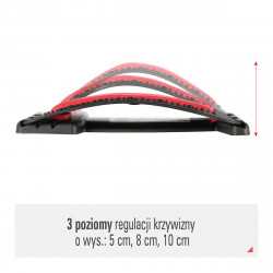 Prp02 Red Przyrząd Do Rozciągania Pleców Z Magnesami Hms