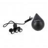 Zestaw Hula Hop Hhw01 Black Z Wypustkami I Obciążnikiem Hms + Pas Br163 Red