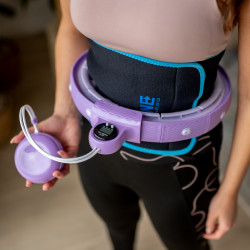 Fh02 Violet Hula Hop Z Obciążnikiem + Licznik