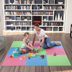 Mp10 Mata Puzzle Multipack Green-Blue-Red 9 Elementów 10Mm One Fitness