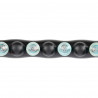 Hhp006 Black-Blue Hula Hop Masujący Z Magnesami 98Cm Hms