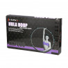 Hhp006 Black-Blue Hula Hop Masujący Z Magnesami 98Cm Hms