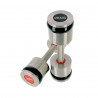 Hh10 2 X 10 Kg Hantle Chromowane Hms Premium
