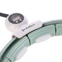 Hhm15 Hula Hop Green Z Magnesem I Obciążnikiem + Licznik Hms