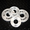Tos Zestaw Talerzy Olimpijskich Stalowych Kalibrowanych 2 X 0.25 - 1.25 Kg (6 Kg) Hms