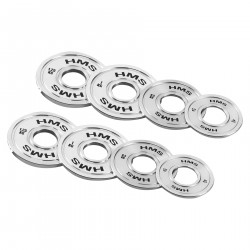 Tos Zestaw Talerzy Olimpijskich Stalowych Kalibrowanych 2 X 0.25 - 1.25 Kg (6 Kg) Hms