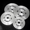 Tos Zestaw Talerzy Olimpijskich Stalowych Kalibrowanych 2 X 10 - 25 Kg (140 Kg) Hms